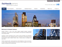 Tablet Screenshot of fairbankpartners.com